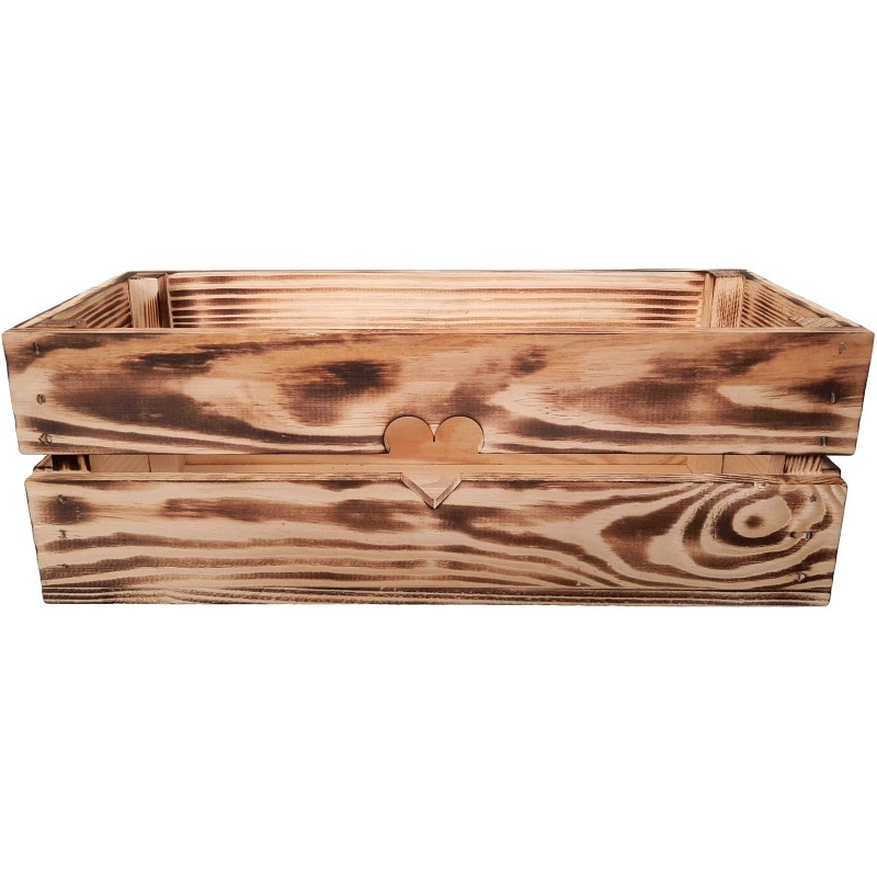 Drvena saksija za cvijeće 40 cm