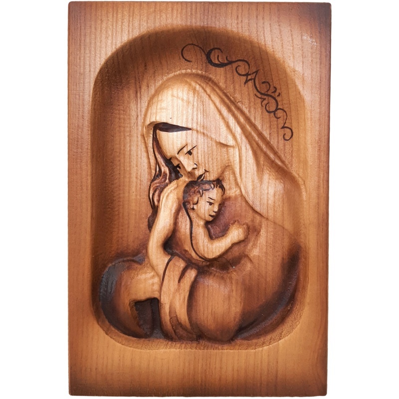 Slika Djevice Marije s malim Isusom 13 x 19 cm