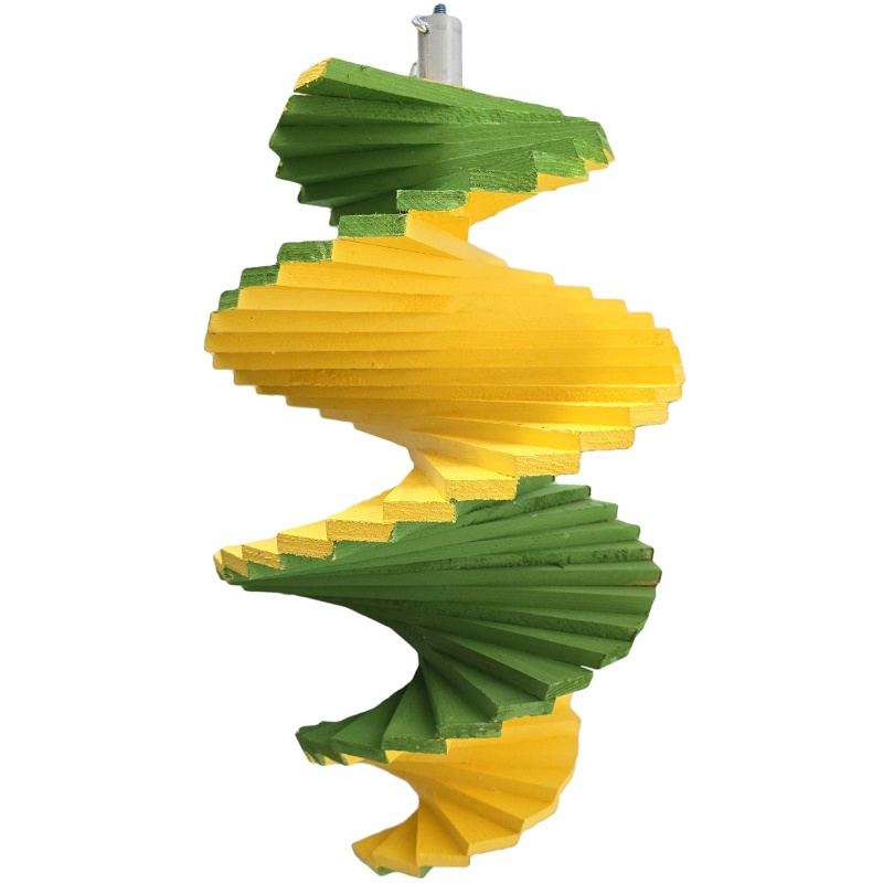Drvena spirala za vjetar 50 cm