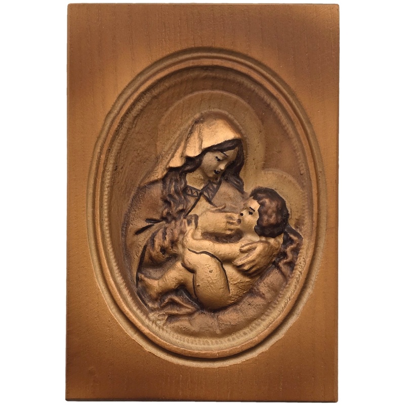 Slika Djevice Marije s malim Isusom 14 x 10 cm