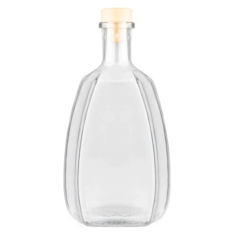 Staklena boca konjaka 500 ml s čepom