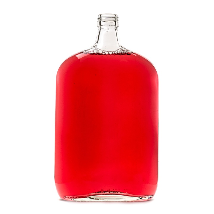 Staklena prsna boca TASCHENFLASCHE 1000 ml sa čepom