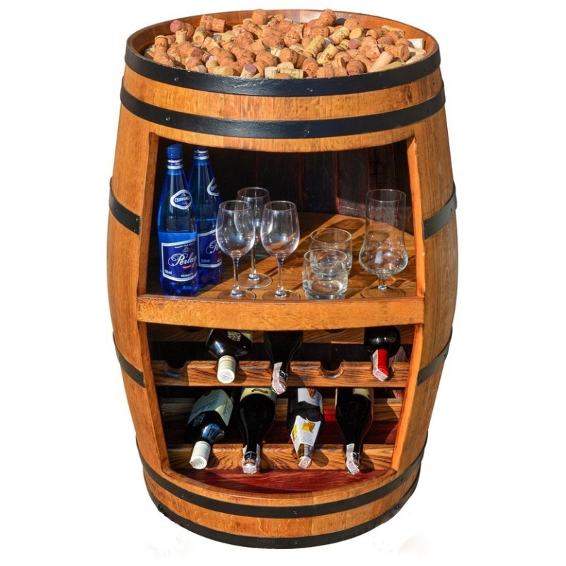 Vitrina za 9 boca vina s policom