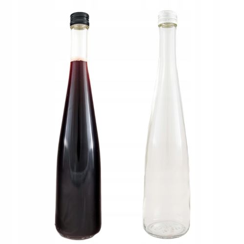 Staklena boca ROSA 500 ml s čepom