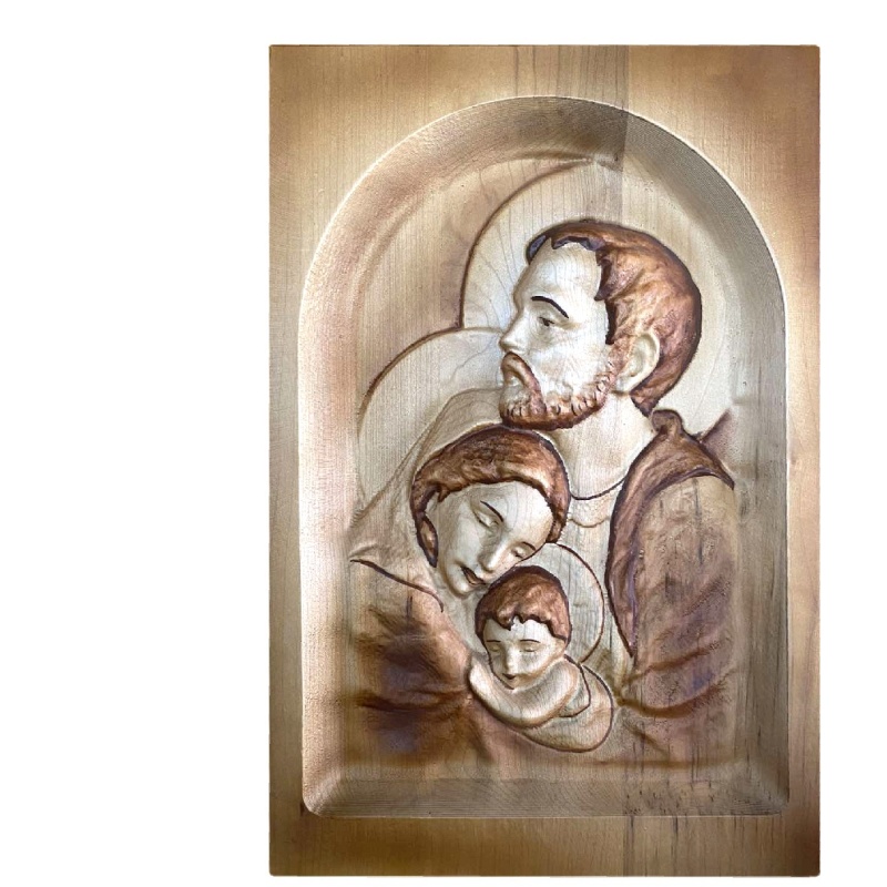 Drvena slika Svete Obitelji 2 - 25x36cm