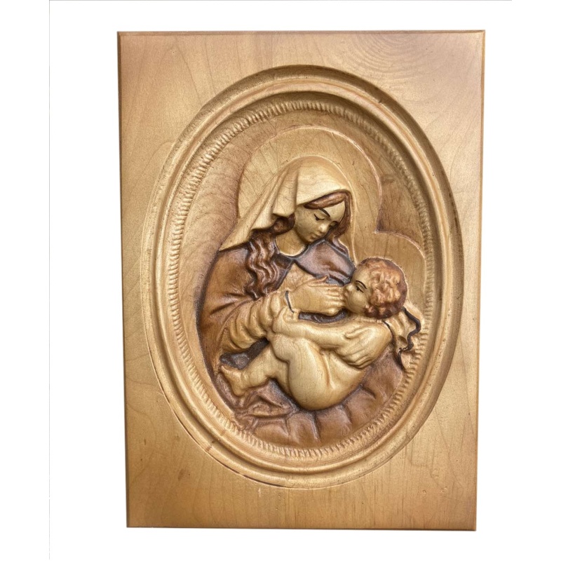 Slika Djevice Marije s malim Isusom, 18 x 25 cm