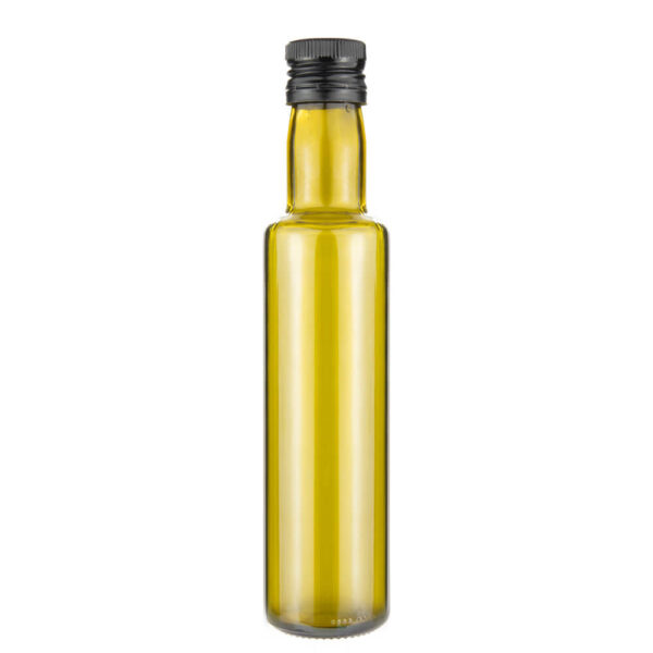 Staklena boca DORICA 250 ml maslinasta s čepom